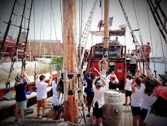 Pirate boat trip experience in Barcelona